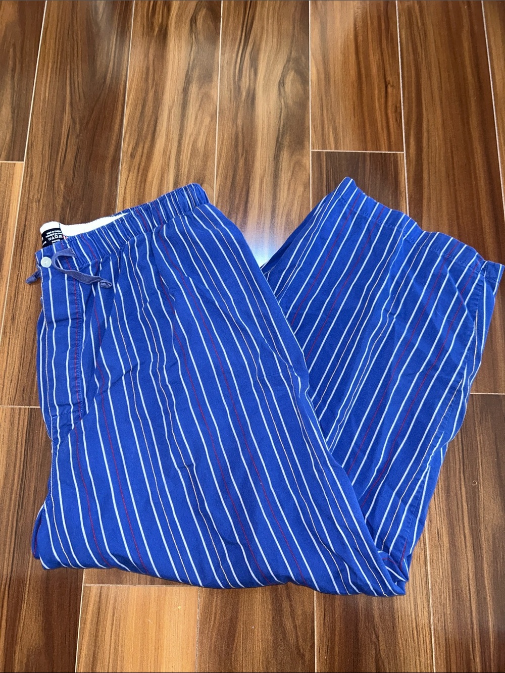 XL 100% cotton men’s Nautica pajama pants with pockets